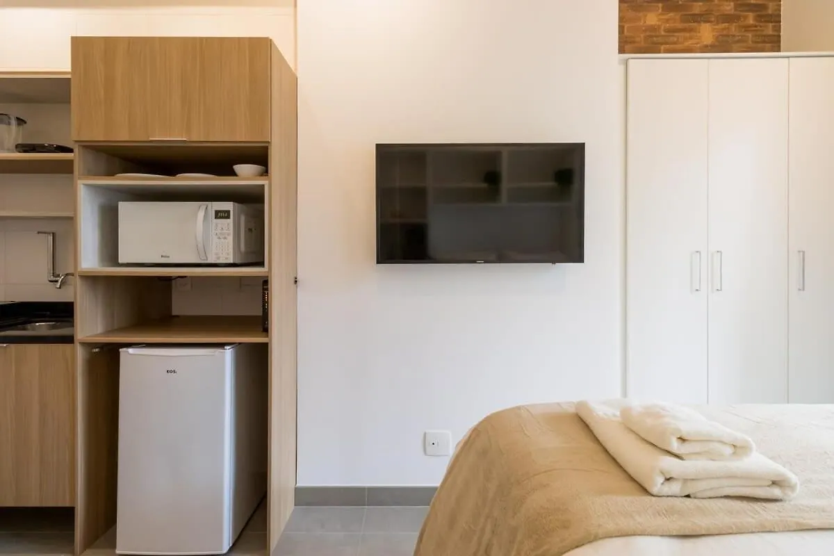 Apartment Bhomy V Madalena - Studio Novo Para Dois Sid01A Sao Paulo